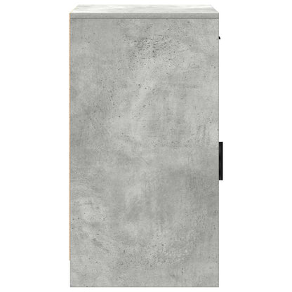 Dressoir met lade Beton Grijs 40 x 40,5 x 75 cm Bewerkt hout