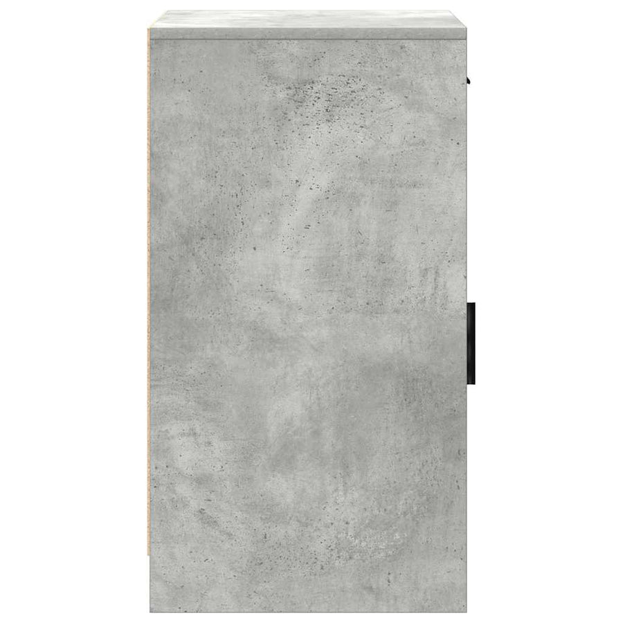 Dressoir met lade Beton Grijs 40 x 40,5 x 75 cm Bewerkt hout
