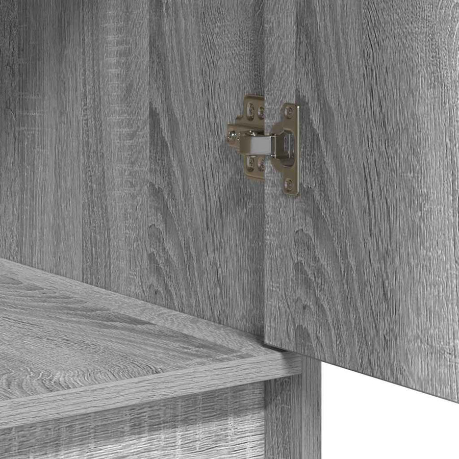 Dressoir met lade Grijs Sonoma 40 x 40,5 x 75 cm Bewerkt hout