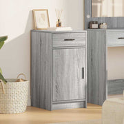 Dressoir 40x40,5x75 cm bewerkt hout grijs sonoma