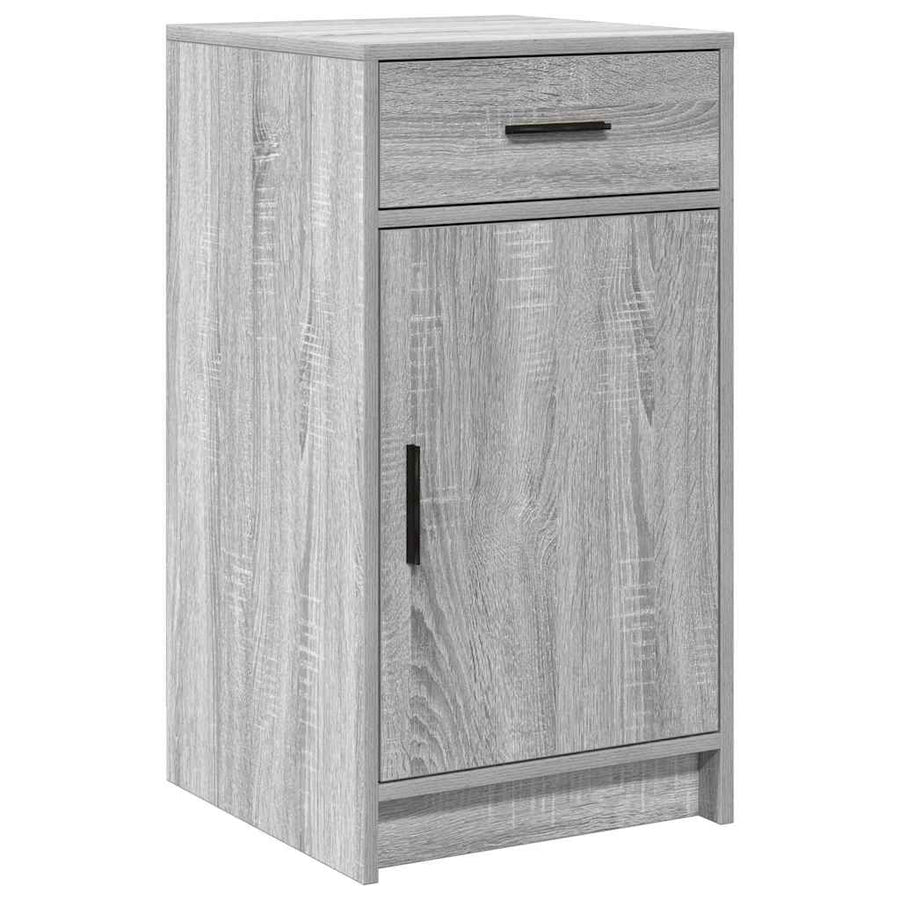 Dressoir met lade Grijs Sonoma 40 x 40,5 x 75 cm Bewerkt hout