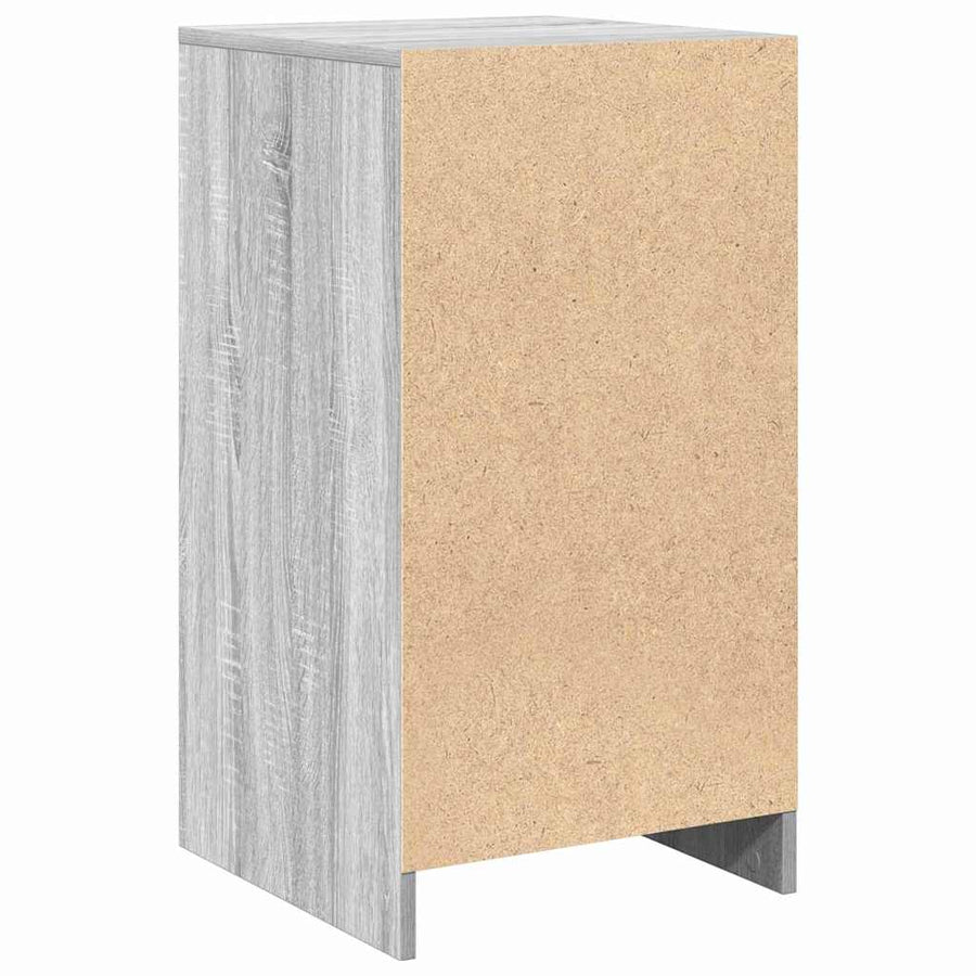 Dressoir met lade Grijs Sonoma 40 x 40,5 x 75 cm Bewerkt hout