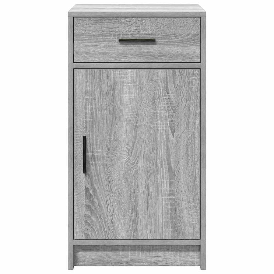 Dressoir met lade Grijs Sonoma 40 x 40,5 x 75 cm Bewerkt hout