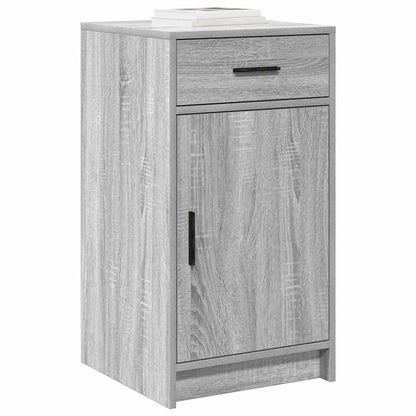 Dressoir met lade Grijs Sonoma 40 x 40,5 x 75 cm Bewerkt hout