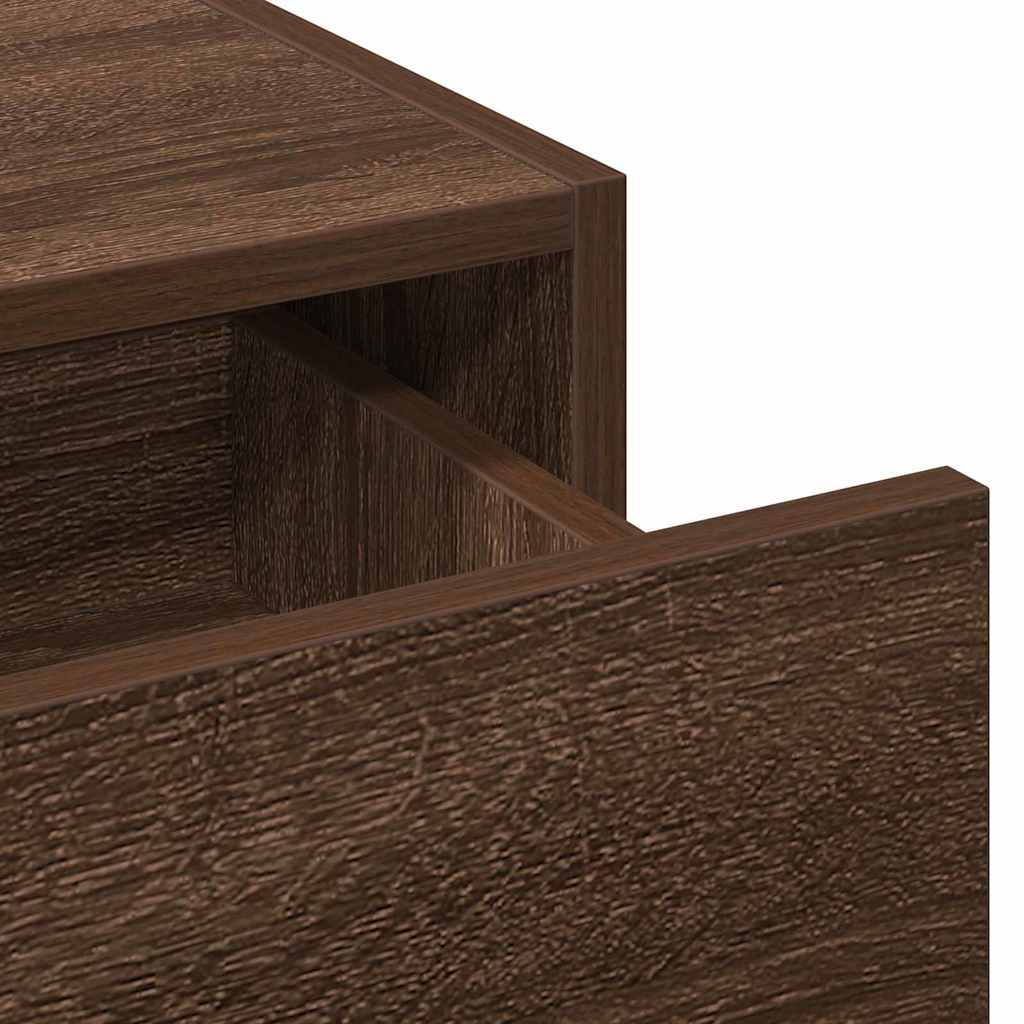 Plafondtafel met lade Bruin 83 x 40 x 70 cm Bewerkt hout