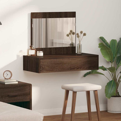 Plafondtafel met lade Bruin 83 x 40 x 70 cm Bewerkt hout