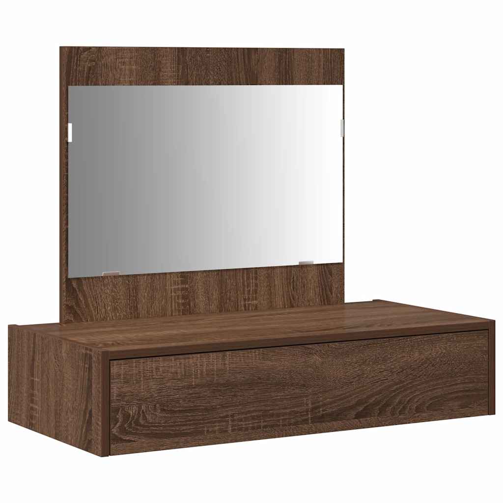 Plafondtafel met lade Bruin 83 x 40 x 70 cm Bewerkt hout