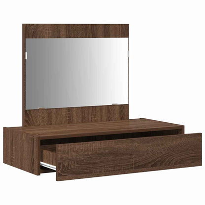 Plafondtafel met lade Bruin 83 x 40 x 70 cm Bewerkt hout