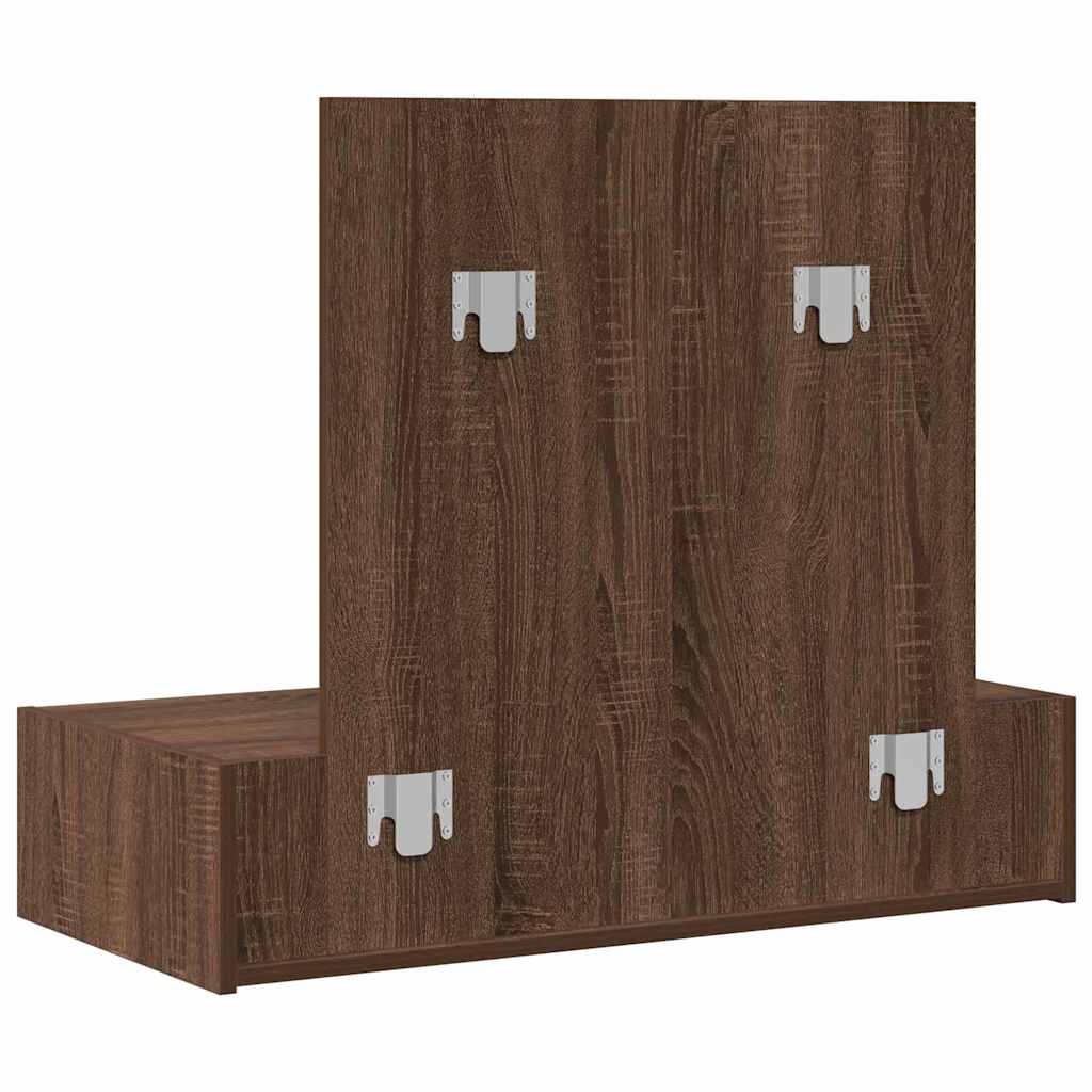 Plafondtafel met lade Bruin 83 x 40 x 70 cm Bewerkt hout