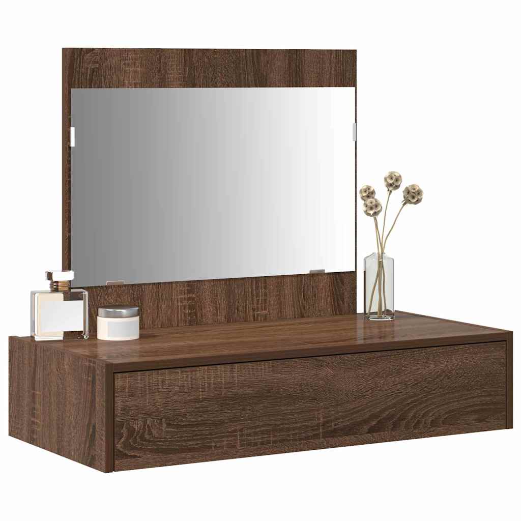 Plafondtafel met lade Bruin 83 x 40 x 70 cm Bewerkt hout