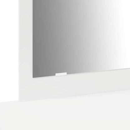 Plafondtafel met lade Wit 100 x 40 x 70 cm Bewerkt hout