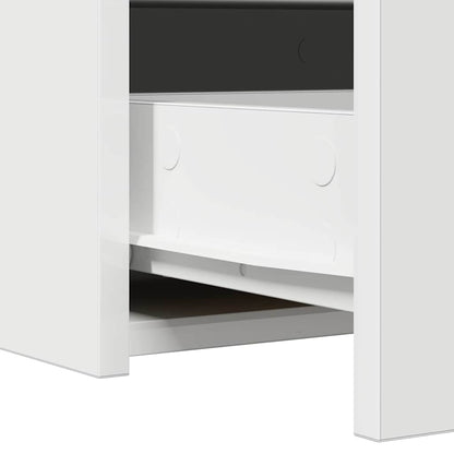Plafondtafel met lade Wit 100 x 40 x 70 cm Bewerkt hout
