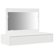 Plafondtafel met lade Wit 100 x 40 x 70 cm Bewerkt hout