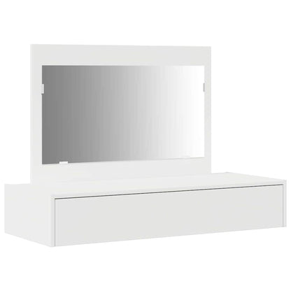 Plafondtafel met lade Wit 100 x 40 x 70 cm Bewerkt hout
