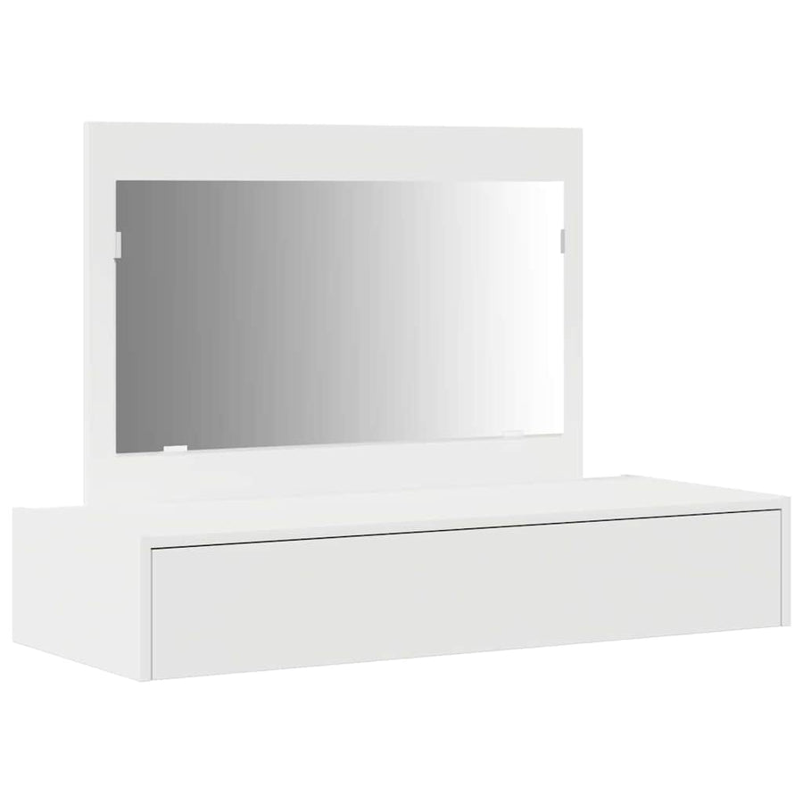 Plafondtafel met lade Wit 100 x 40 x 70 cm Bewerkt hout