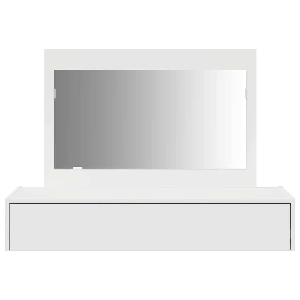 Plafondtafel met lade Wit 100 x 40 x 70 cm Bewerkt hout