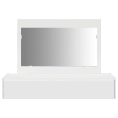 Plafondtafel met lade Wit 100 x 40 x 70 cm Bewerkt hout