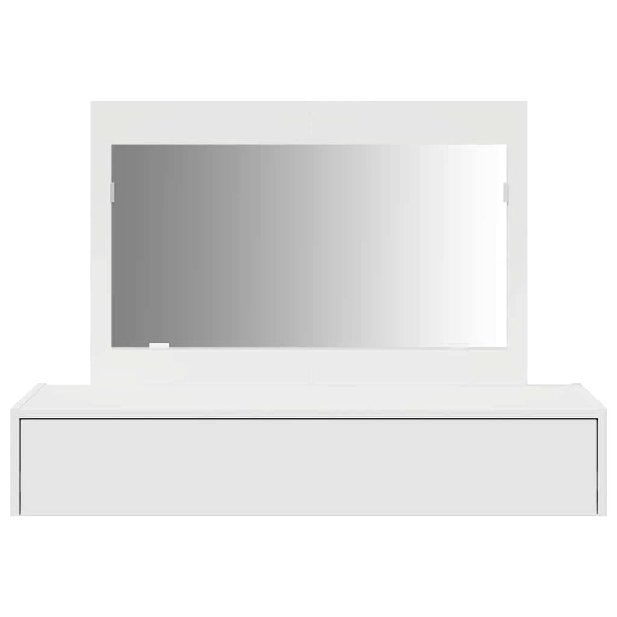 Plafondtafel met lade Wit 100 x 40 x 70 cm Bewerkt hout