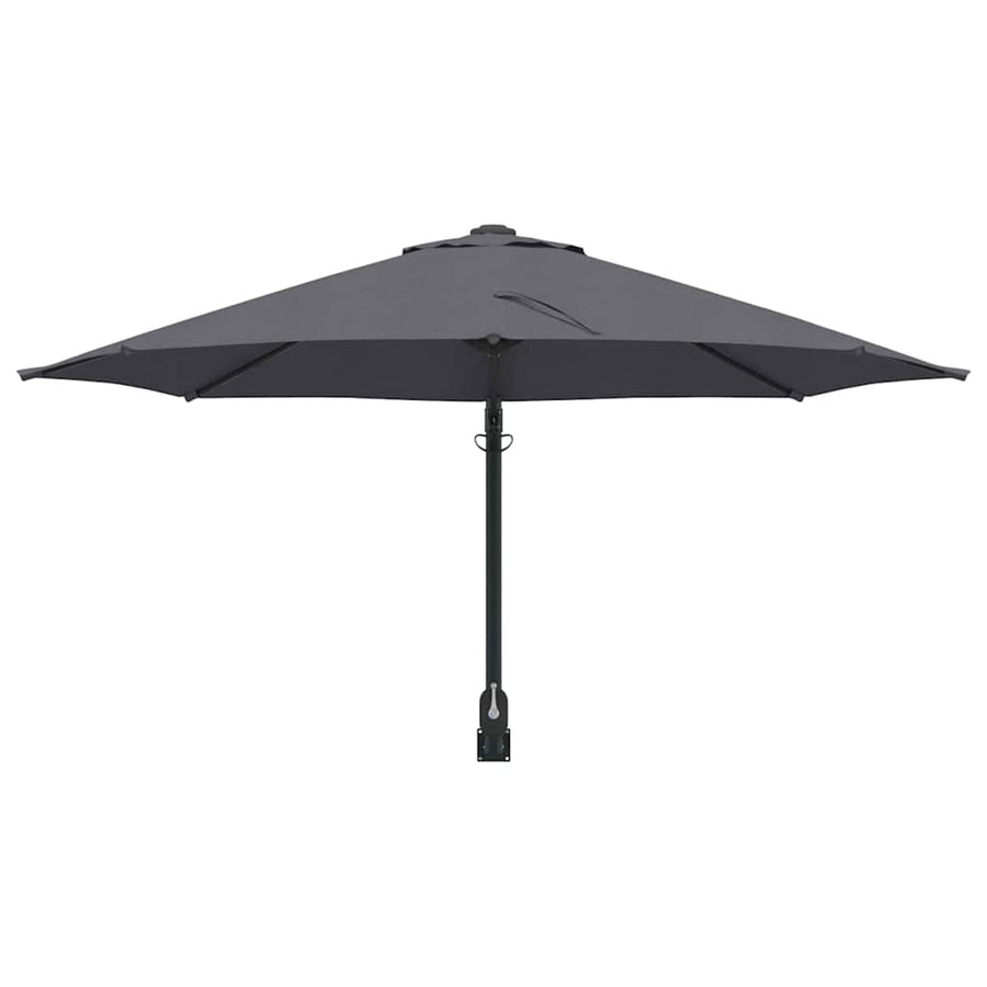 Tuinparasol Antraciet 248 x 248 x 148 cm Polyester en staal