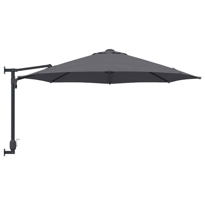 Tuinparasol Antraciet 248 x 248 x 148 cm Polyester en staal