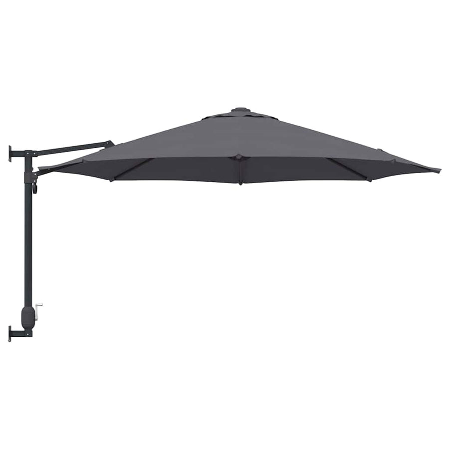 Tuinparasol Antraciet 248 x 248 x 148 cm Polyester en staal