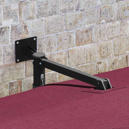 Tuinparasol Bordeaux Rood 248,5 x 247,5 x 160 cm