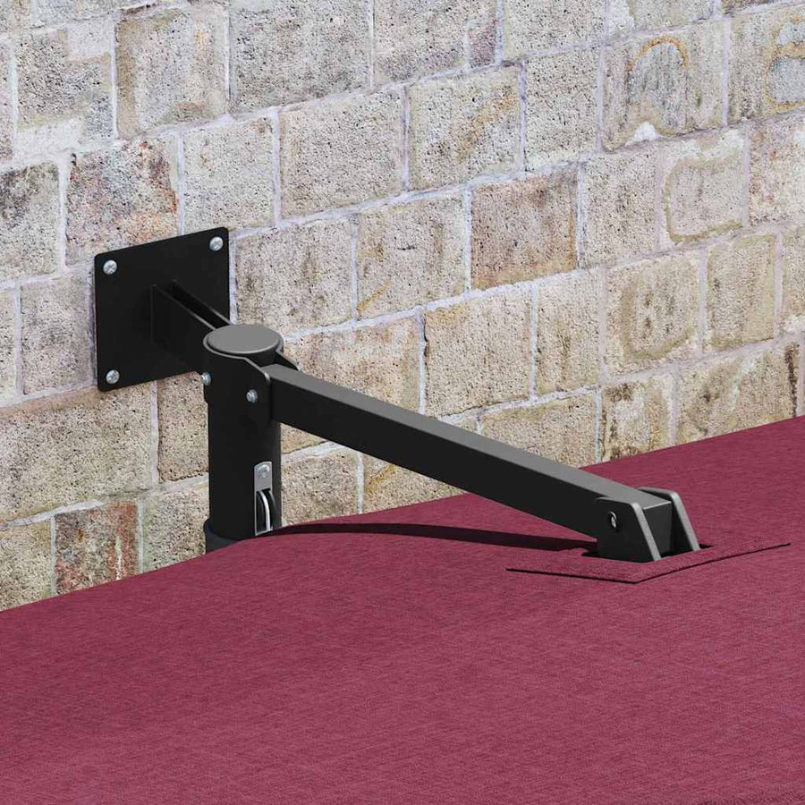 Tuinparasol Bordeaux Rood 248,5 x 247,5 x 160 cm