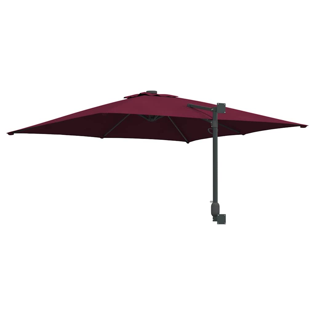 Tuinparasol Bordeaux Rood 248,5 x 247,5 x 160 cm