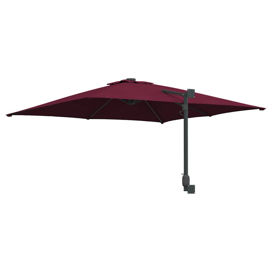 Tuinparasol Bordeaux Rood 248,5 x 247,5 x 160 cm