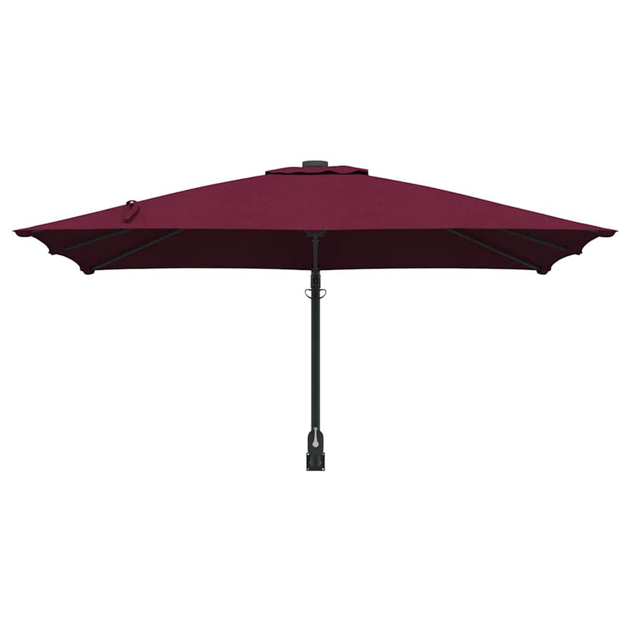 Tuinparasol Bordeaux Rood 248,5 x 247,5 x 160 cm