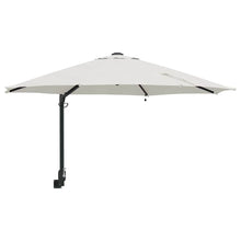 Tuinparasol Zand 248 x 248 x 148 cm Polyester en staal