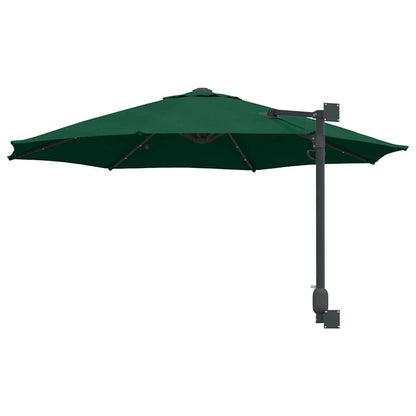 Tuinparasol Groen 248 x 248 x 148 cm Polyester en staal