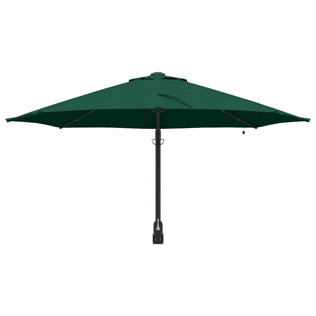 Tuinparasol Groen 248 x 248 x 148 cm Polyester en staal