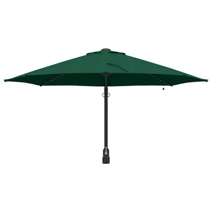 Tuinparasol Groen 248 x 248 x 148 cm Polyester en staal