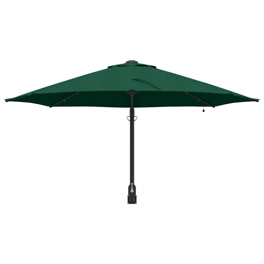 Tuinparasol Groen 248 x 248 x 148 cm Polyester en staal