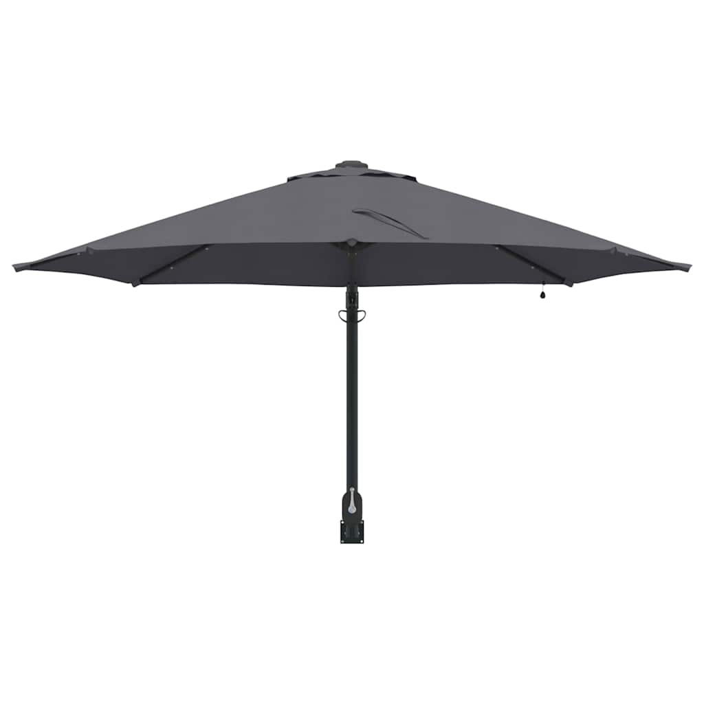 Tuinparasol Antraciet 248 x 248 x 148 cm Polyester en staal