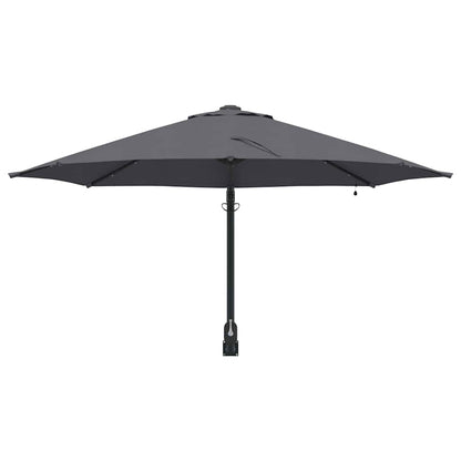 Tuinparasol Antraciet 248 x 248 x 148 cm Polyester en staal