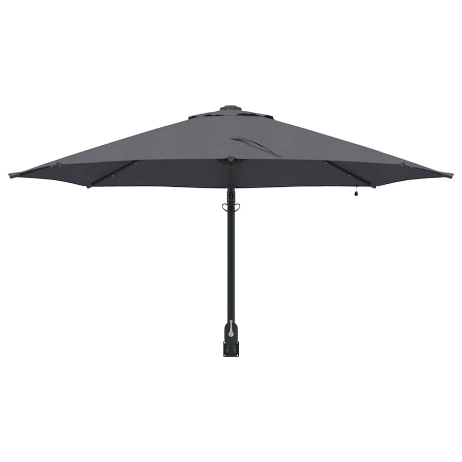 Tuinparasol Antraciet 248 x 248 x 148 cm Polyester en staal