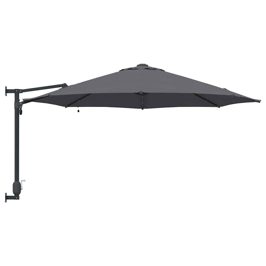 Tuinparasol Antraciet 248 x 248 x 148 cm Polyester en staal
