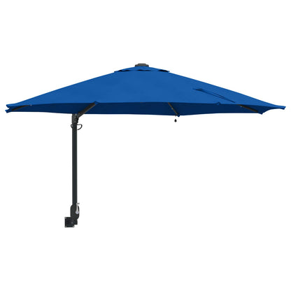Tuinparasol Azurblauw 248 X 248 X 148 Cm Polyester En Staal azuurblauw