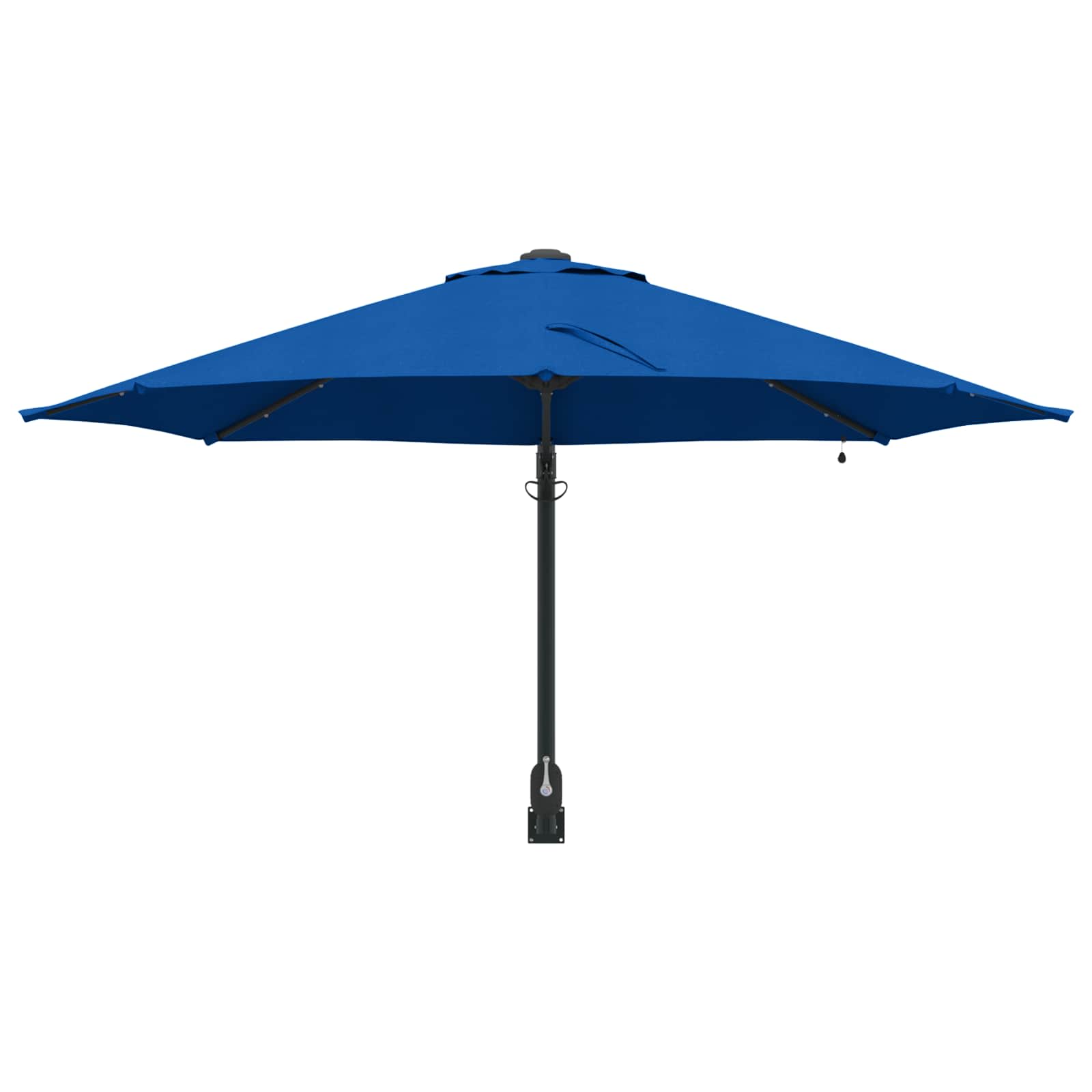 Tuinparasol Azurblauw 248 X 248 X 148 Cm Polyester En Staal azuurblauw