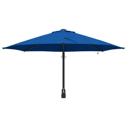 Tuinparasol Azurblauw 248 X 248 X 148 Cm Polyester En Staal azuurblauw