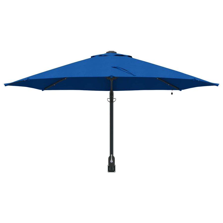 Tuinparasol Azurblauw 248 X 248 X 148 Cm Polyester En Staal azuurblauw