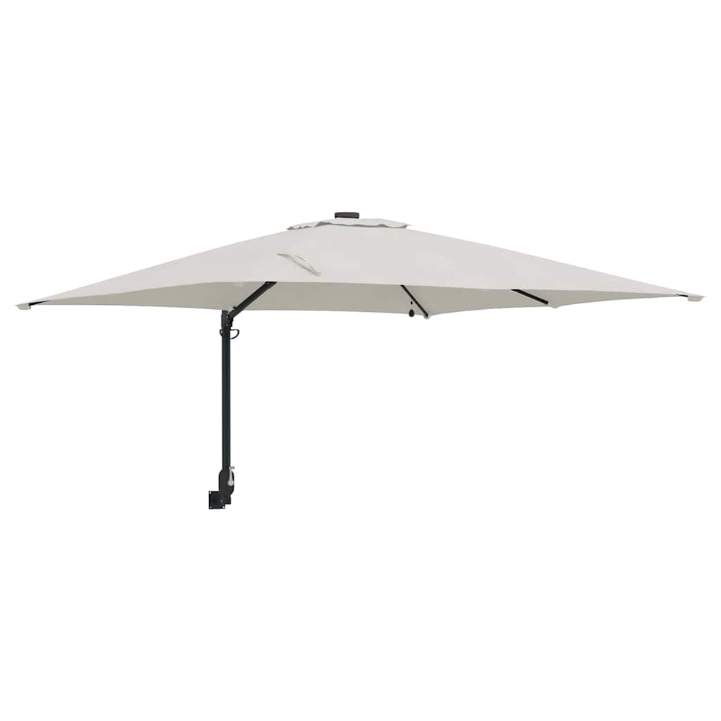 Tuinparasol Zand 248.5 x 247.5 x 160 cm Stof