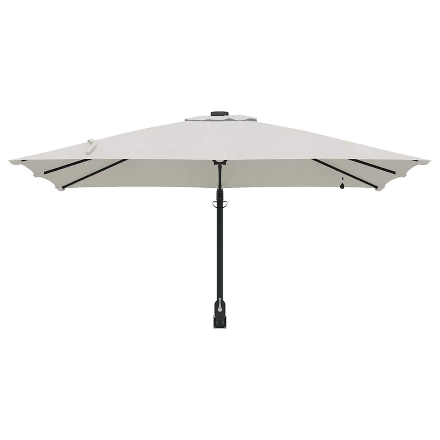 Tuinparasol Zand 248.5 x 247.5 x 160 cm Stof