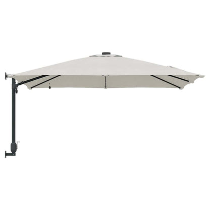 Tuinparasol Zand 248.5 x 247.5 x 160 cm Stof