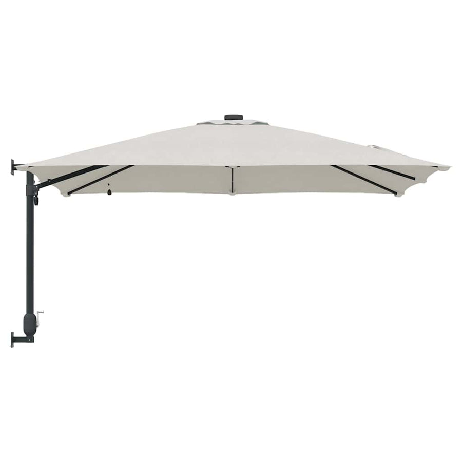 Tuinparasol Zand 248.5 x 247.5 x 160 cm Stof