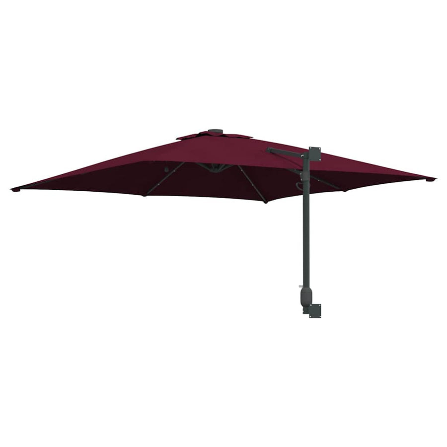 Tuinparasol Bordeauxrood 248.5 x 247.5 x 160 cm Stof