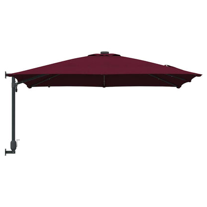Tuinparasol Bordeauxrood 248.5 x 247.5 x 160 cm Stof