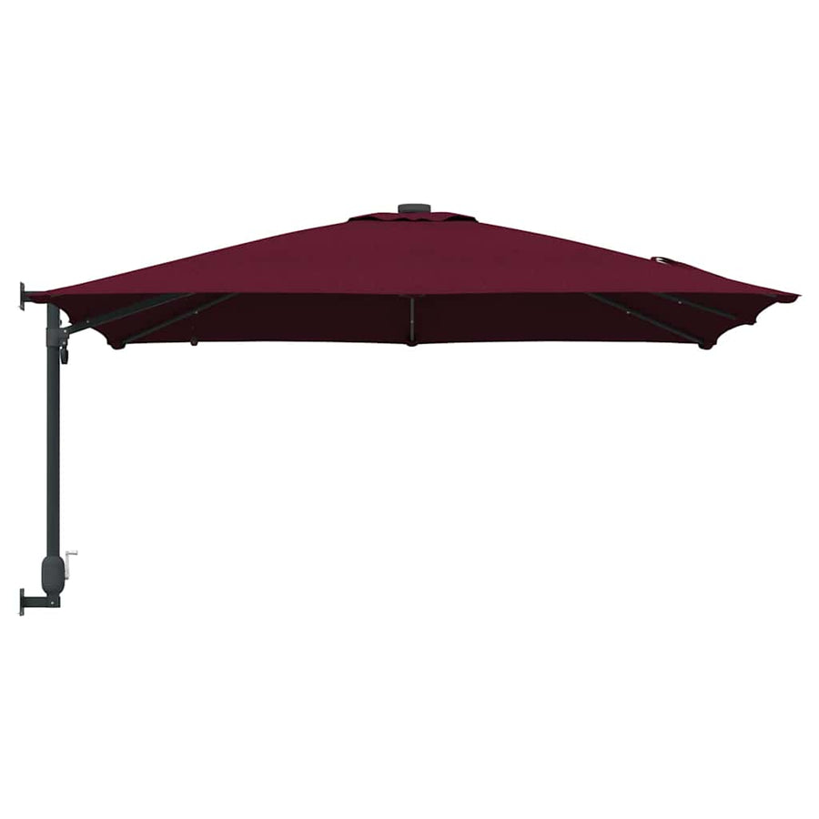 Tuinparasol Bordeauxrood 248.5 x 247.5 x 160 cm Stof